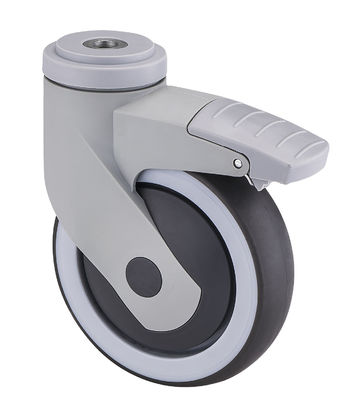 Dajin Medical Casters 125mm 5 polegadas roscas giratórias