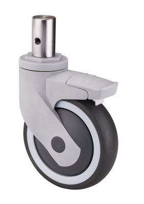 Dajin Medical Casters 125mm 5 polegadas roscas giratórias