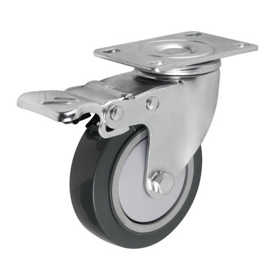 Roda de Castor PU resistente ao desgaste