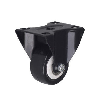 Rodagens de móveis universais em PP PU PVC, pretas, de peso leve