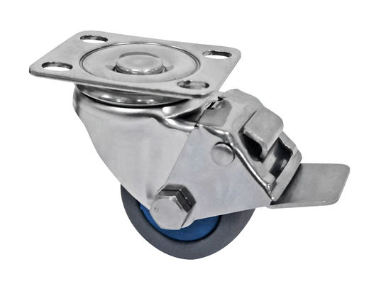 Dajin PA rodas de rodas de aço inoxidável 50mm capacidade de carga alta 150kg