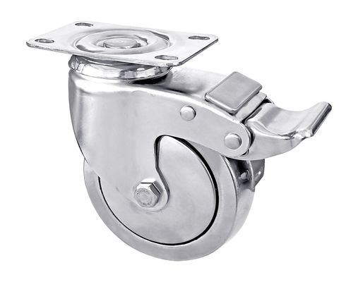Dajin Rodas de rolos de aço inoxidável de trabalho médio 150kg-200KG Capacidade de carga