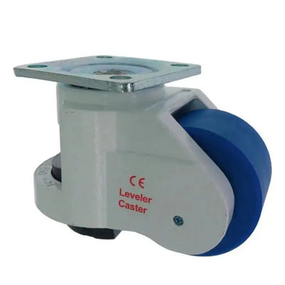 GD150F Ultra-heavy-Duty Plate Mount Leveling Caster 1500kg Capacidade Roda de nylon e base