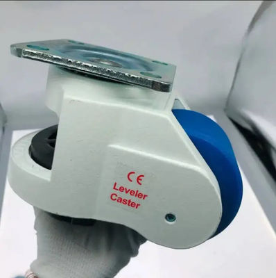 GD150F Ultra-heavy-Duty Plate Mount Leveling Caster 1500kg Capacidade Roda de nylon e base