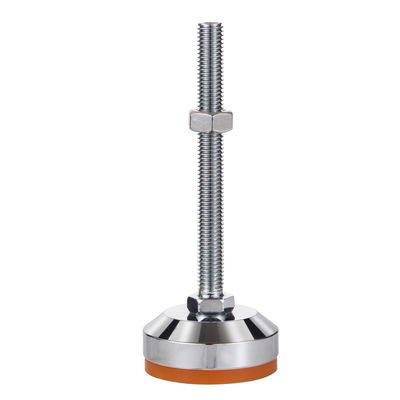 Roda Giratória de 18mm 22mm 27mm 30mm, Rodízios Resistentes e Sólidos com Pés Niveladores