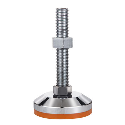 Roda Giratória de 18mm 22mm 27mm 30mm, Rodízios Resistentes e Sólidos com Pés Niveladores