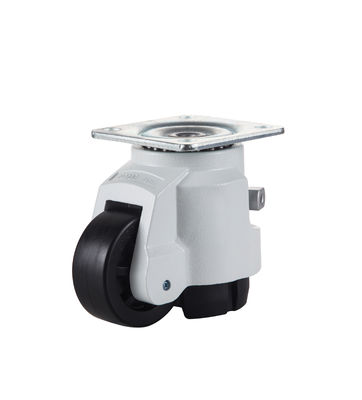 Rodas de Rodízios Industriais de Nivelamento Operadas por Alavanca 40mm 50mm 62mm 70mm Modelo 60 80 100